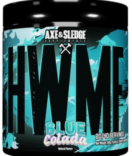HWMF PreWorkout Blue Colada by Axe & Sledge