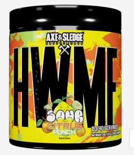 HWMF PreWorkout Sour Citrus Punch by Axe & Sledge