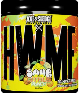 HWMF PreWorkout Sour Citrus Punch by Axe & Sledge