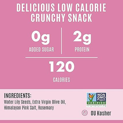 Popped Water Lily Seed Himalayan Pink Salt by Ashapops