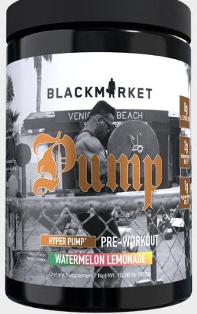 Pump PreWorkout Watermelon Lemonade by BlackMarket Labs