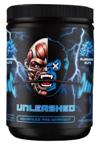 Unleashed PreWorkout Blueberry Blitz by Ape-X