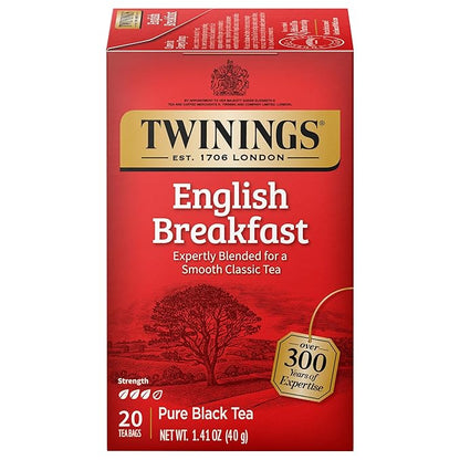 English Breakfast Black Tea Bags by Twinings