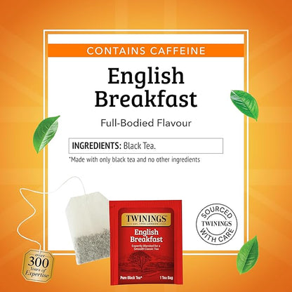 English Breakfast Black Tea Bags by Twinings