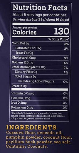 Grain Free Tortilla Dip Chips by Siete