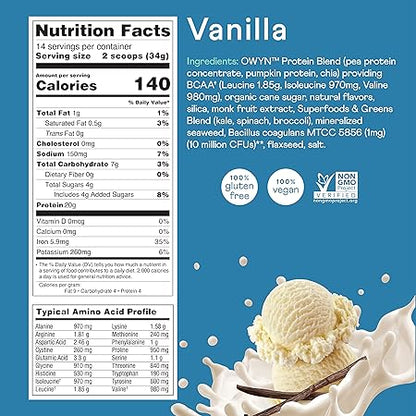 Plant Protein Vanilla by OWYN