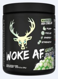 Woke AF PreWorkout Grape Frost by Bucked Up