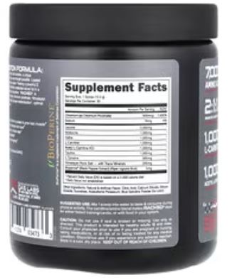 Racked BCAA Rocket Pop Powder by Bucked Up