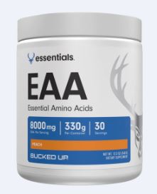 Essential Amino Acids Peach Powder by Bucked Up