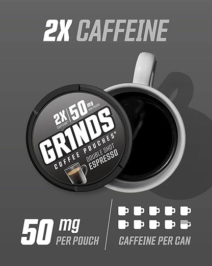 Coffee Pouch Double Shot Espresso by Grinds Coffee Pouches