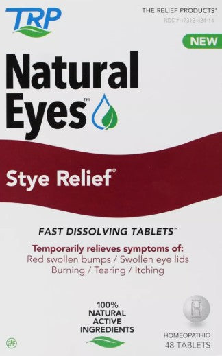 Stye Relief Homeopathic Tablets by The Relief Products