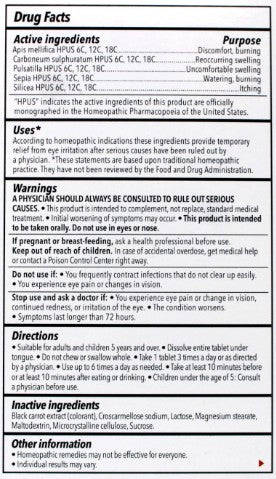 Stye Relief Homeopathic Tablets by The Relief Products