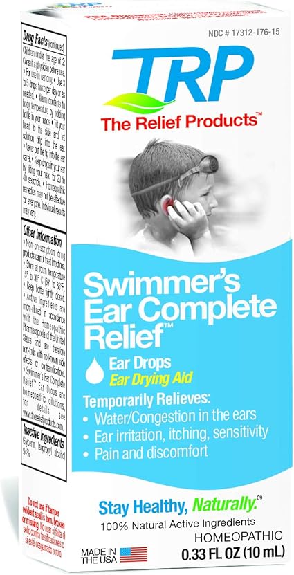 Swimmer's Ear Complete Relief Drops by The Relief Products