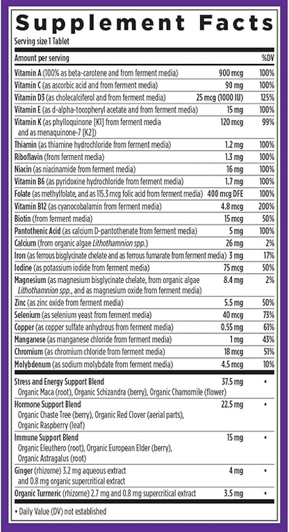 One Daily Every Woman's Multivitamin Tablets by New Chapter