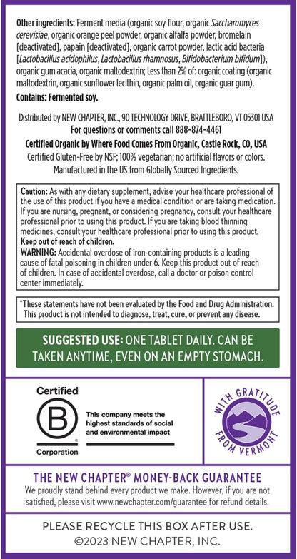 One Daily Every Woman's Multivitamin Tablets by New Chapter