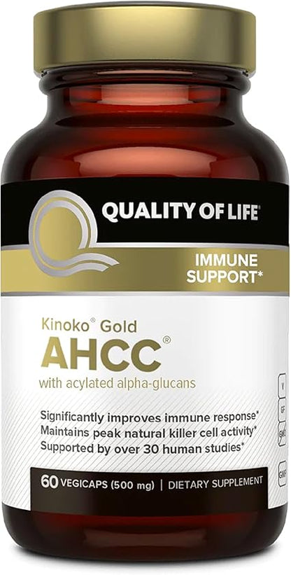 Kinoko Gold AHCC Capsules by Quality of Life