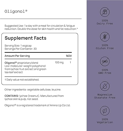 Oligonol Lychee Polyphenol Capsules by Quality of Life