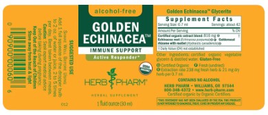 Alcohol Free Golden Echinacea Extract by Herb Pharm