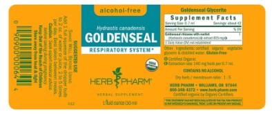 Alcohol Free Goldenseal Extract by Herb Pharm
