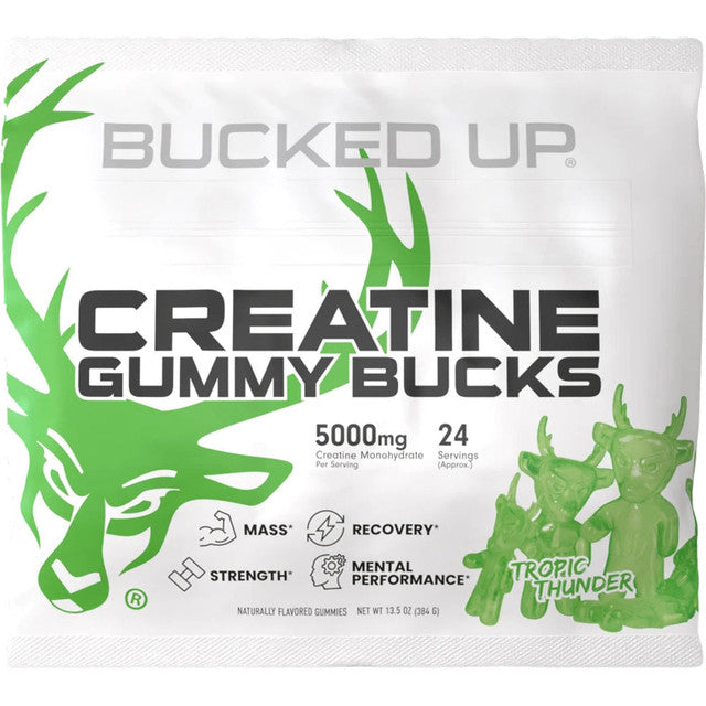 Creatine Gummy Bucks Tropic Thunder by Bucked Up