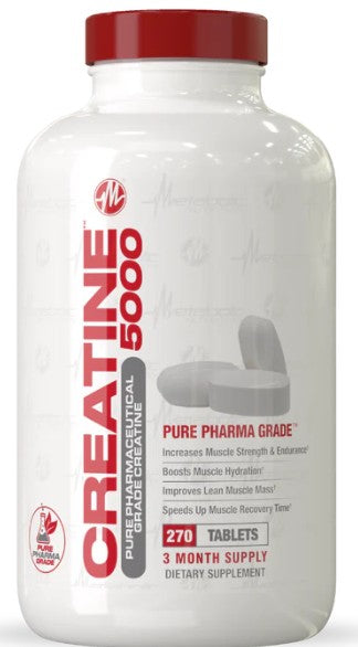 Creatine 5000 Tablets by Metabolic Nutrition