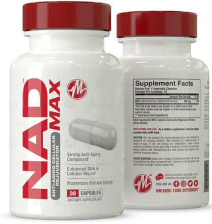 NAD Max Capsules by Metabolic Nutrition