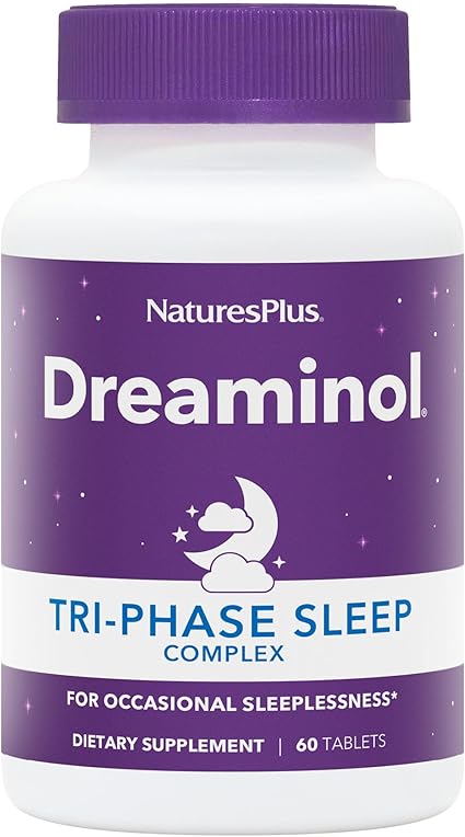 Dreaminol Tri Phase Sleep Complex Tablets by Nature's Plus