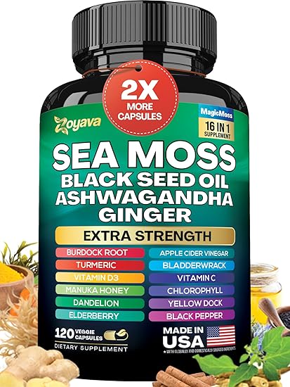 Sea Moss + 16 in 1 Capsules by Zoyava