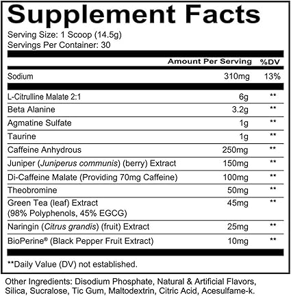 Total War Pre Workout Primetime Punch by RedCon1