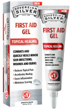 First Aid Gel with Fine Tip Dispense by Sovereign Silver