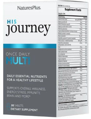 His Journey One Daily Multivitamin Tablets by Nature's Plus