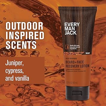 Beard & Face Recovery Lotion Sandalwood by Every Man Jack