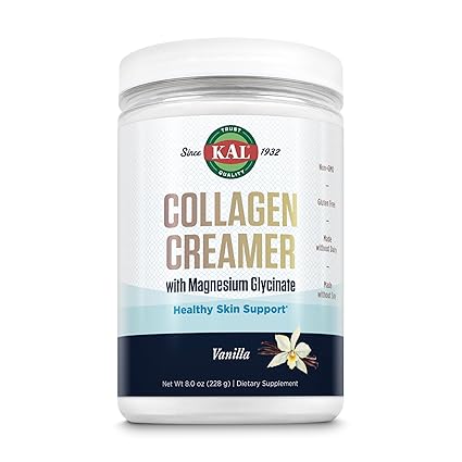 Collagen Creamer with Magnesium Vanilla Powder by Kal
