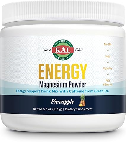 Energy Magnesium Pineapple Powder by Kal