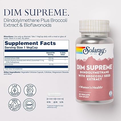 DIM Supreme Capsules by Solaray