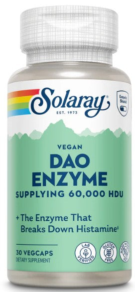 DAO Histamine Enzyme Capsules by Solaray