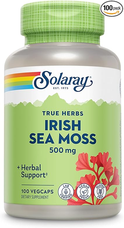 Irish Sea Moss 500mg Capsules by Solaray