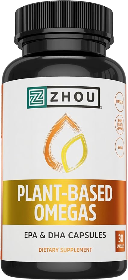 Plant Based Omega Capsules by Zhou