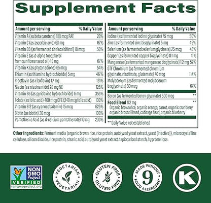 One Daily Iron Free Multivitamin Tablets by MegaFood