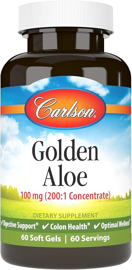 Golden Aloe Softgels by Carlson Labs