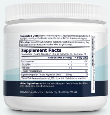 Heart Magnesium Red Raspberry Powder by Kal