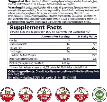 Cleanout Magnesium Lemon Lime Powder by Kal