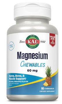 Magnesium Chewable Pineapple Tarts by Kal