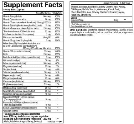 Men's 50+ Once Daily Whole Food Multivitamin Capsule by Natural Factors