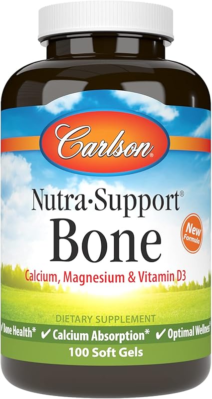 Nutra Support Bone Formula Softgels by Carlson Labs