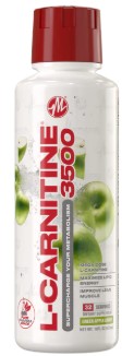 L-Carnitine 3500 Liquid Green Apple Candy by Metabolic Nutrition
