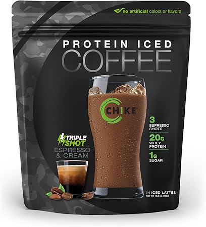 Protein Iced Coffee Powder Triple Shot Espresso & Cream by Chike