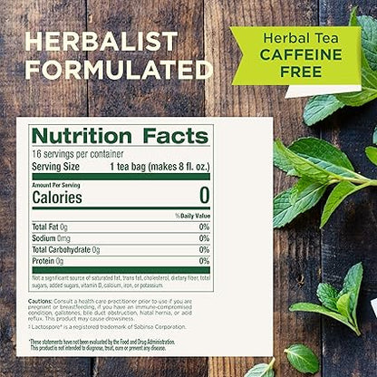 Organic Triple Mint Daily Probiotic Tea by Traditional Medicinals