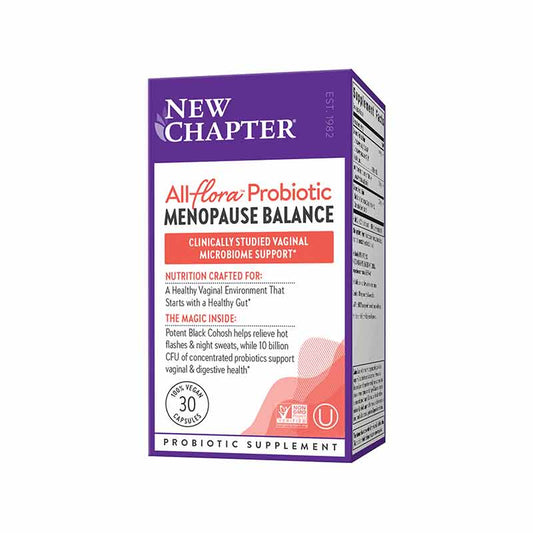 All Flora Probiotic Menopause Balance Capsules by New Chapter