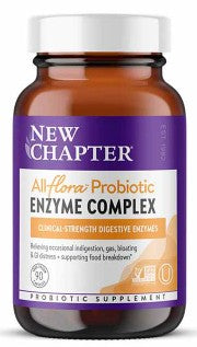 All Flora Probiotic Enzyme Complex Capsules by New Chapter